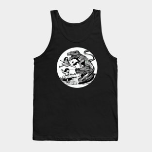 Gator and Croc Hybrid Wrestle the Twins! Tank Top